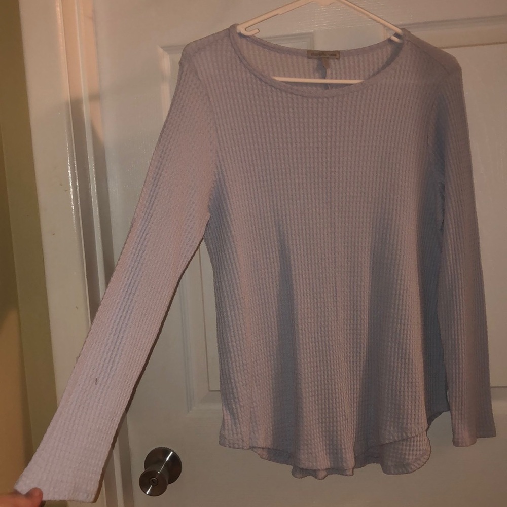 Light/barely worn/clear blue sweater